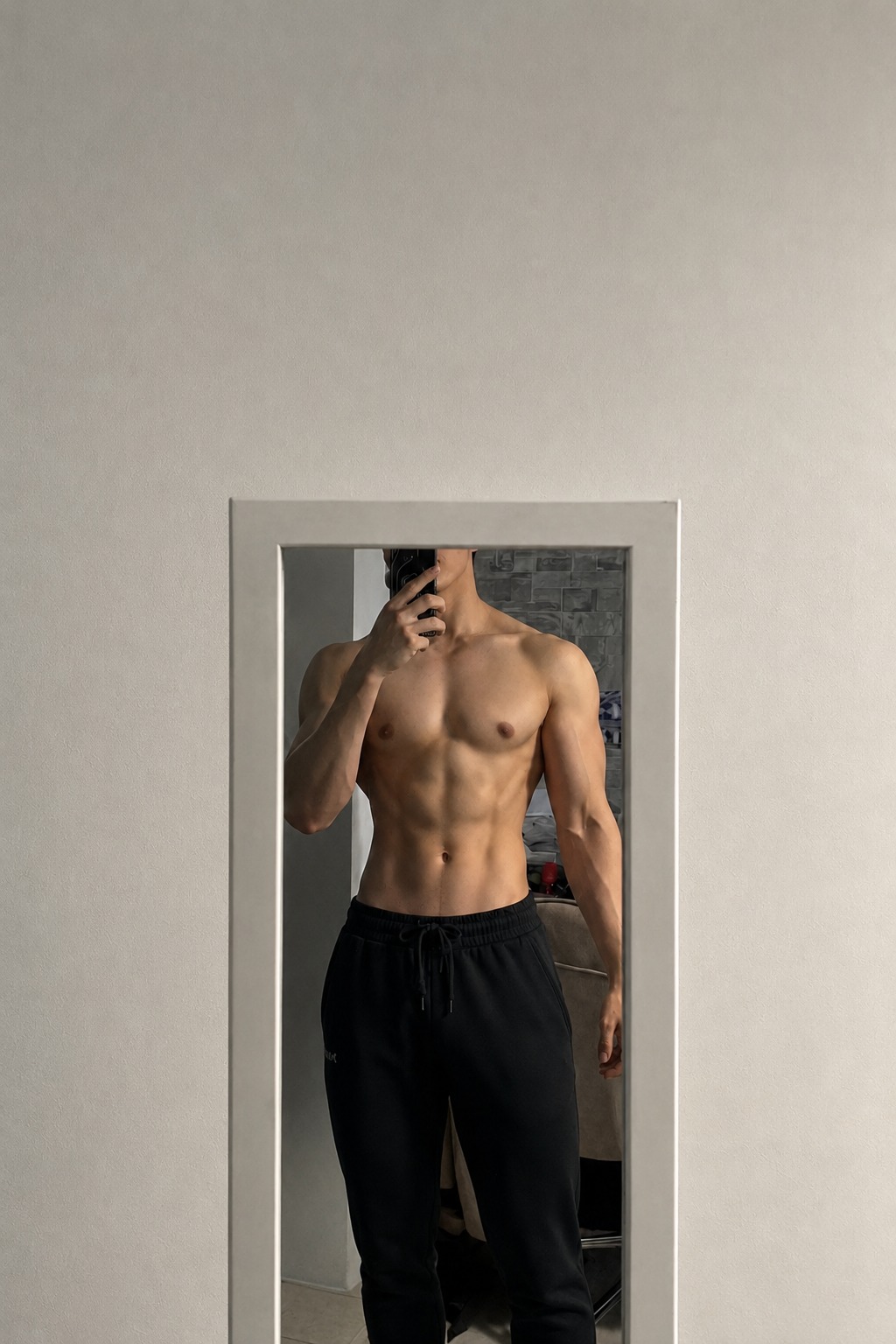 Progress photo, week twelve